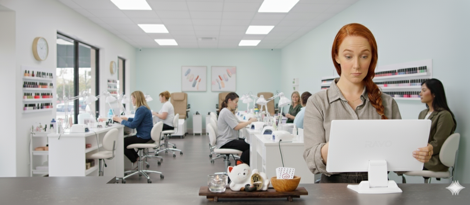 RAVO POS Main Screen Background